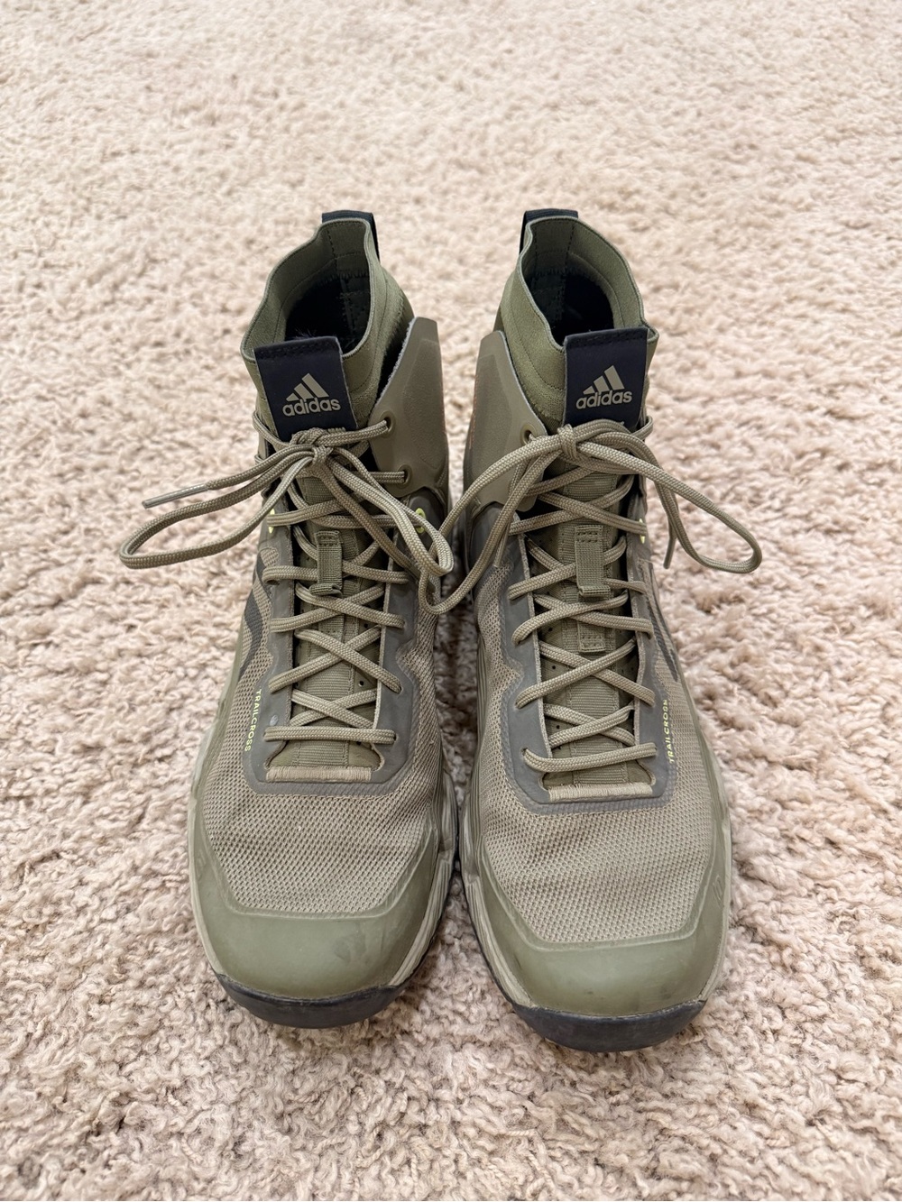 Adidas trail cross high tops